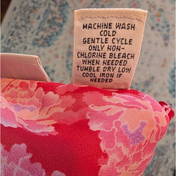 Murano Sleepwear Women's Pink and White Floral Camisole - Large - Picture 7 of 7